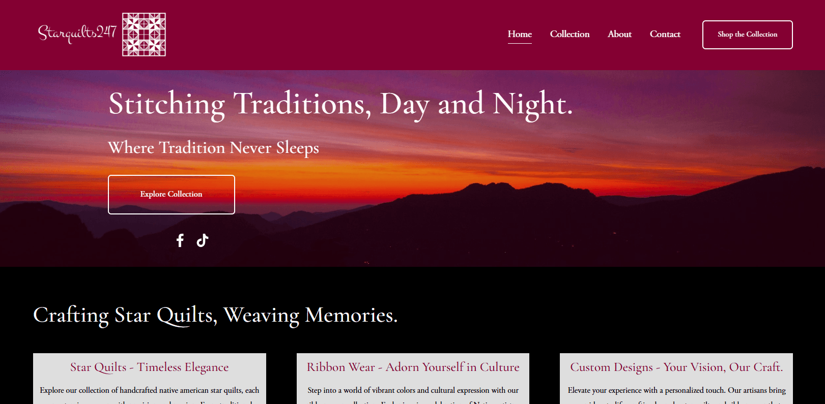 StarQuilts247 – Native Craftsmanship Online