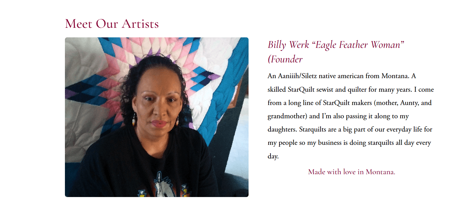 StarQuilts247 – Native Craftsmanship Online